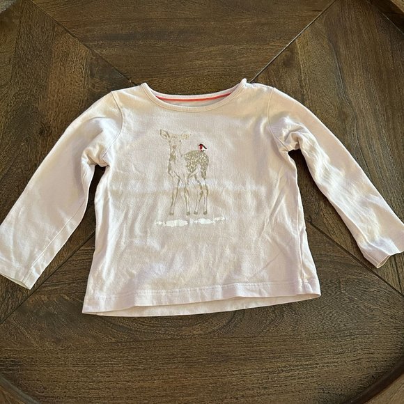 Baby Boden Winter Deer Tee - Picture 1 of 3
